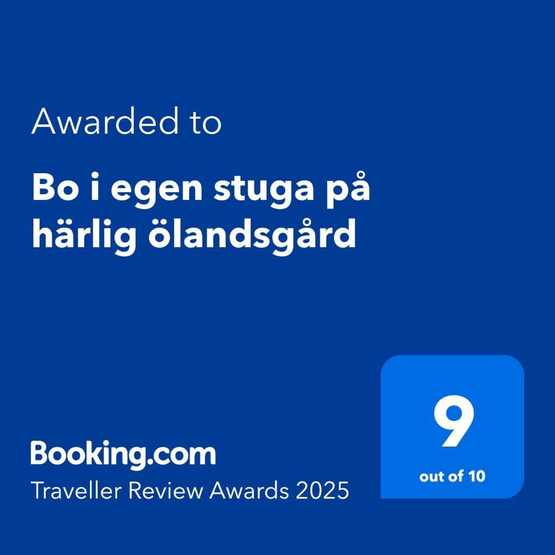 Bo I Egen Stuga Pa Haerlig Oelandsgard Köpingsvik Buitenkant foto